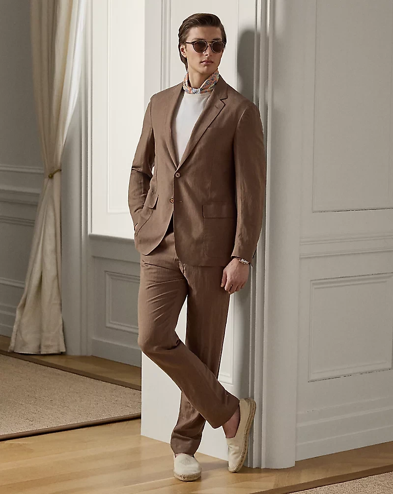 Hadley Hand-Tailored Silk-Linen Jacket