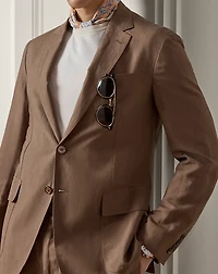 Hadley Hand-Tailored Silk-Linen Jacket