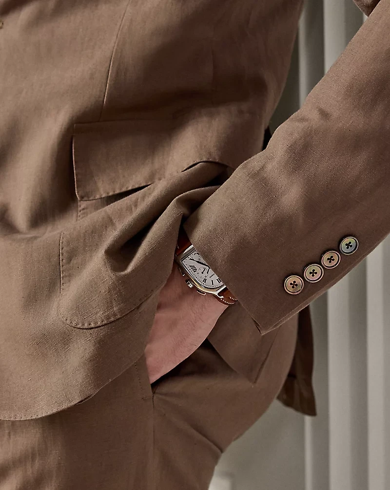Hadley Hand-Tailored Silk-Linen Jacket