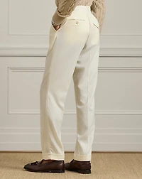 Hand-Tailored Wool Gabardine Trouser