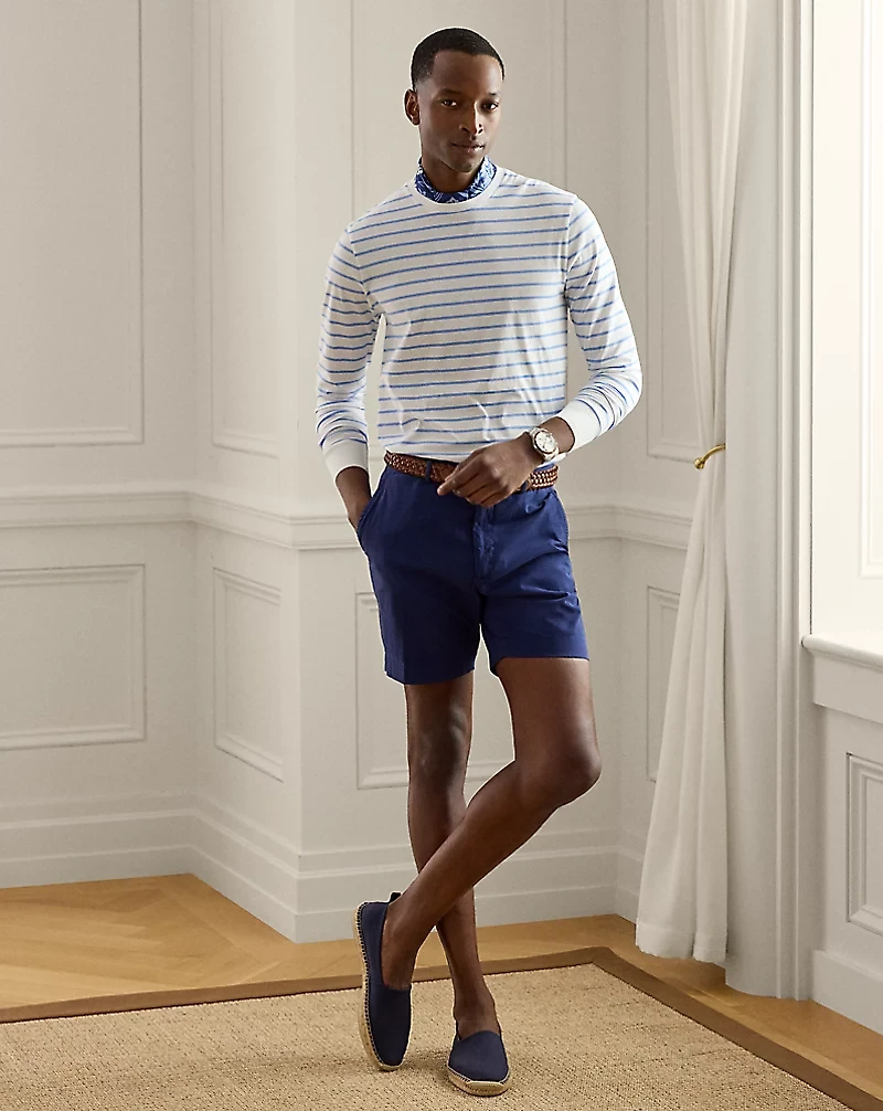 Slim Fit Stretch Chino Short