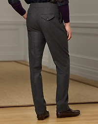 Hand-Tailored Wool Flannel Trouser 