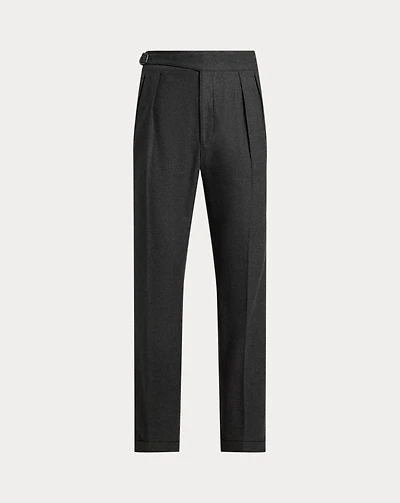 Hand-Tailored Wool Flannel Trouser 