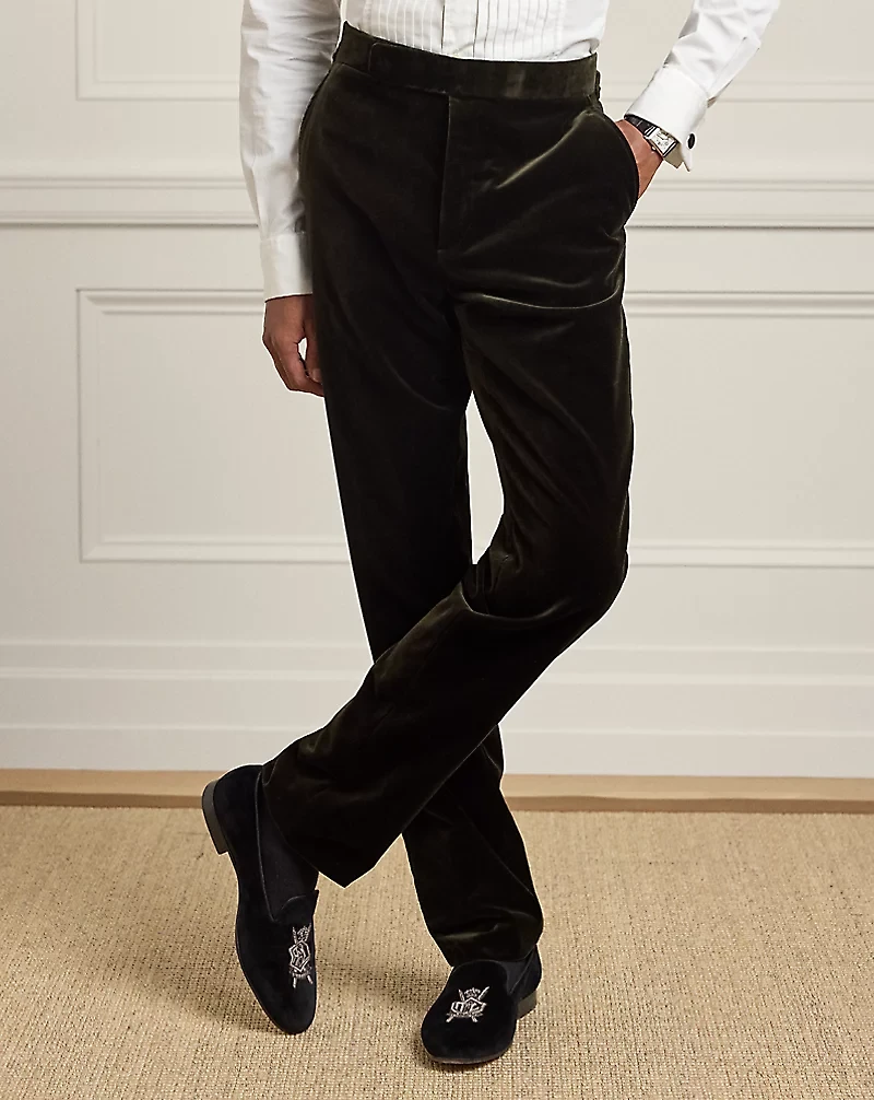 Gregory Hand-Tailored Velvet Trouser