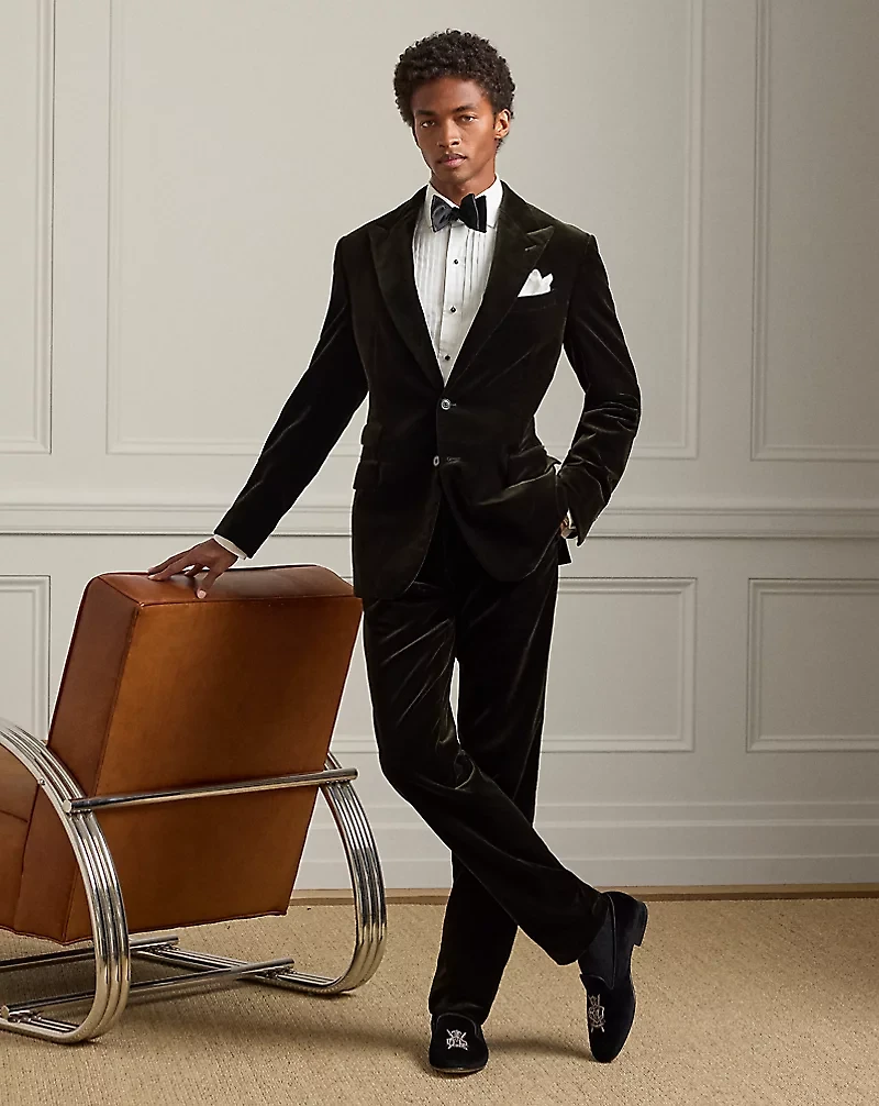 Gregory Hand-Tailored Velvet Trouser