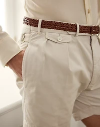 Hand-Tailored Stretch Chino Short