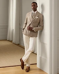 Gregory Hand-Tailored Silk Trouser