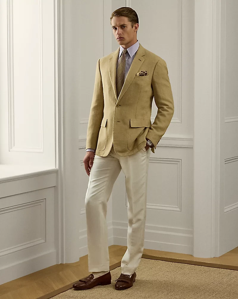 Kent Hand-Tailored Herringbone Jacket