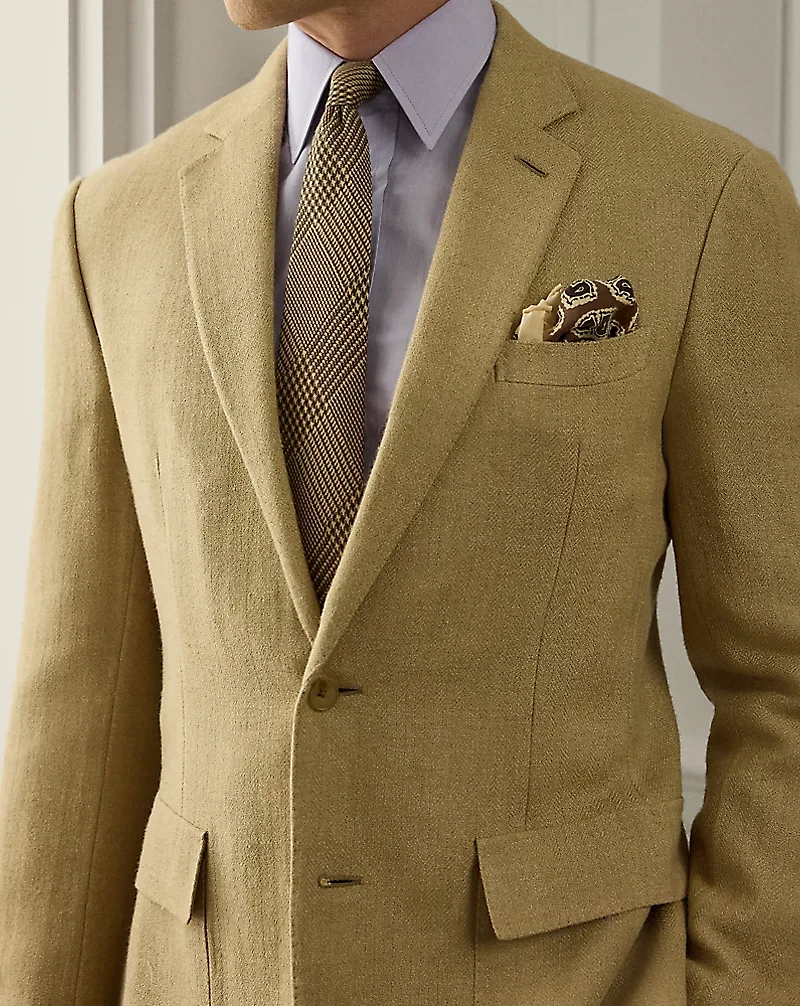 Kent Hand-Tailored Herringbone Jacket