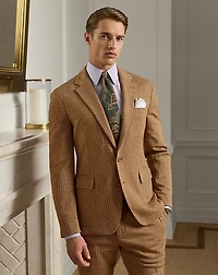 Hadley Hand-Tailored Plaid Jersey Jacket