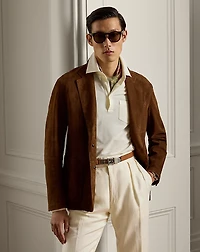 Hand-Tailored Suede Sport Coat
