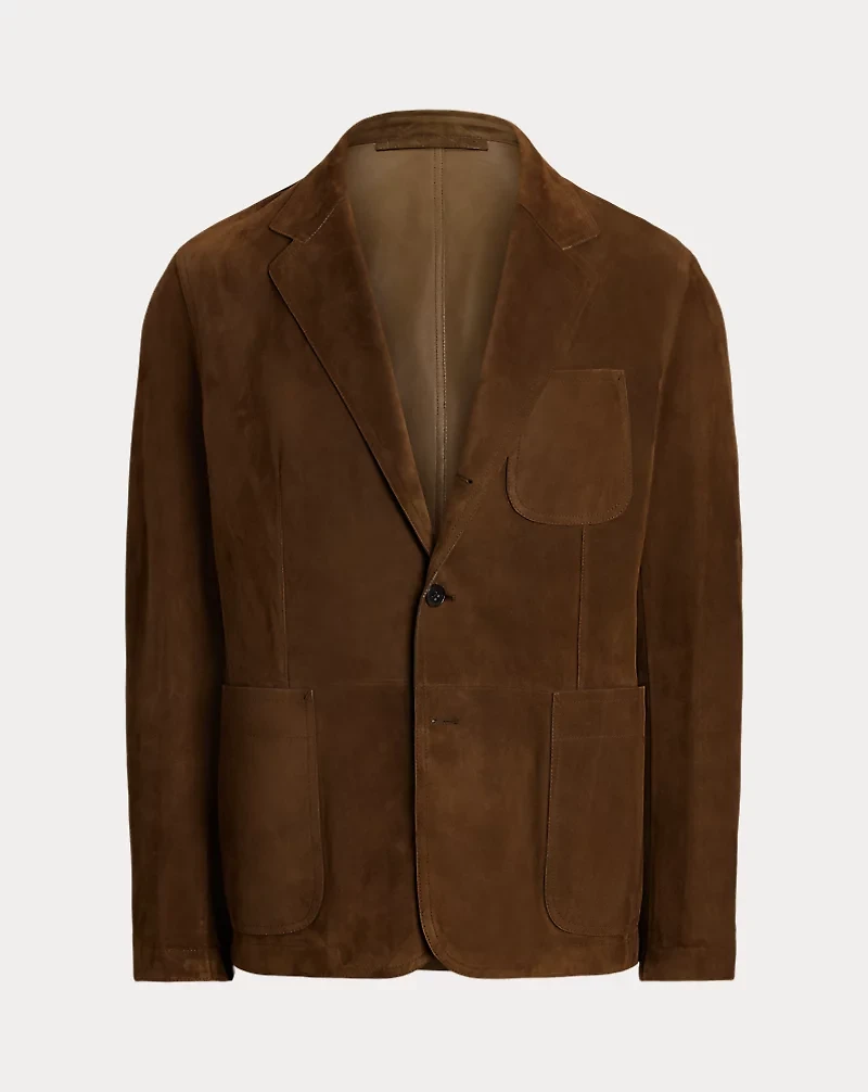 Hand-Tailored Suede Sport Coat