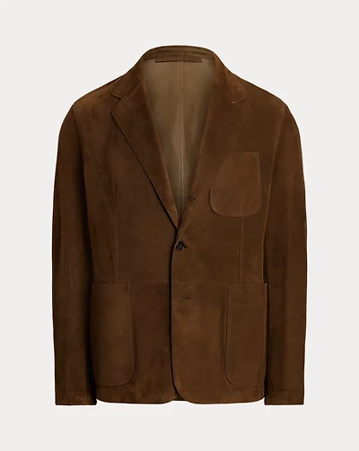 Hand-Tailored Suede Sport Coat