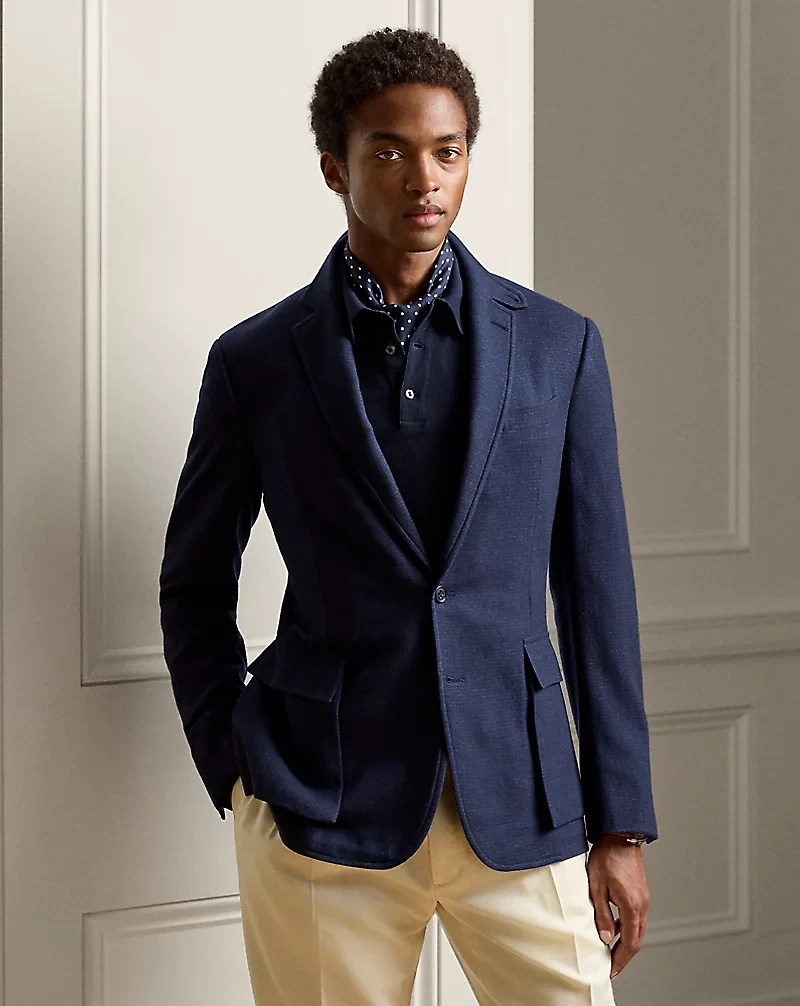 Kent Handmade Houndstooth Sport Coat