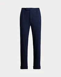 Hand-Tailored Herringbone Suit Trouser