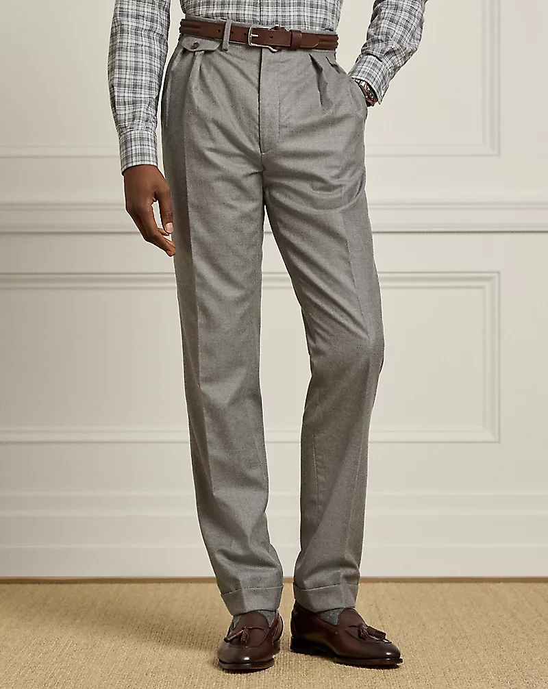 Gregory Hand-Tailored Flannel Trouser