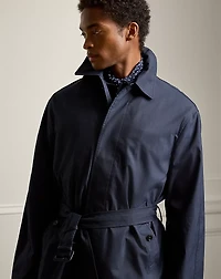 Hand-Tailored Packable Balmacaan Coat