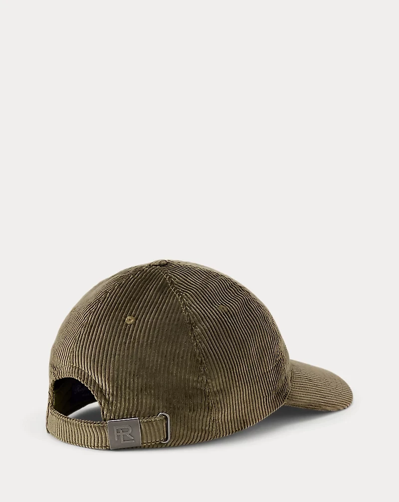 Monogram Corduroy Ball Cap