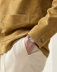 Burnham Hand-Tailored Suede Jacket