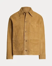Burnham Hand-Tailored Suede Jacket