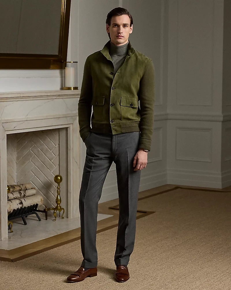 Gregory Hand-Tailored Flannel Trouser