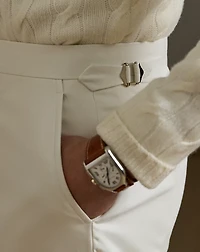 Gregory Hand-Tailored Silk Suit Trouser