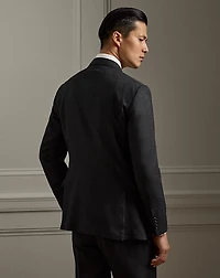 Kent Hand-Tailored Pin Dot Wool Suit 