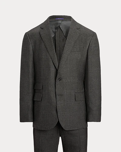 Kent Hand-Tailored Plaid Cashmere Suit