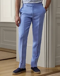 Gregory Hand-Tailored Linen Suit Trouser