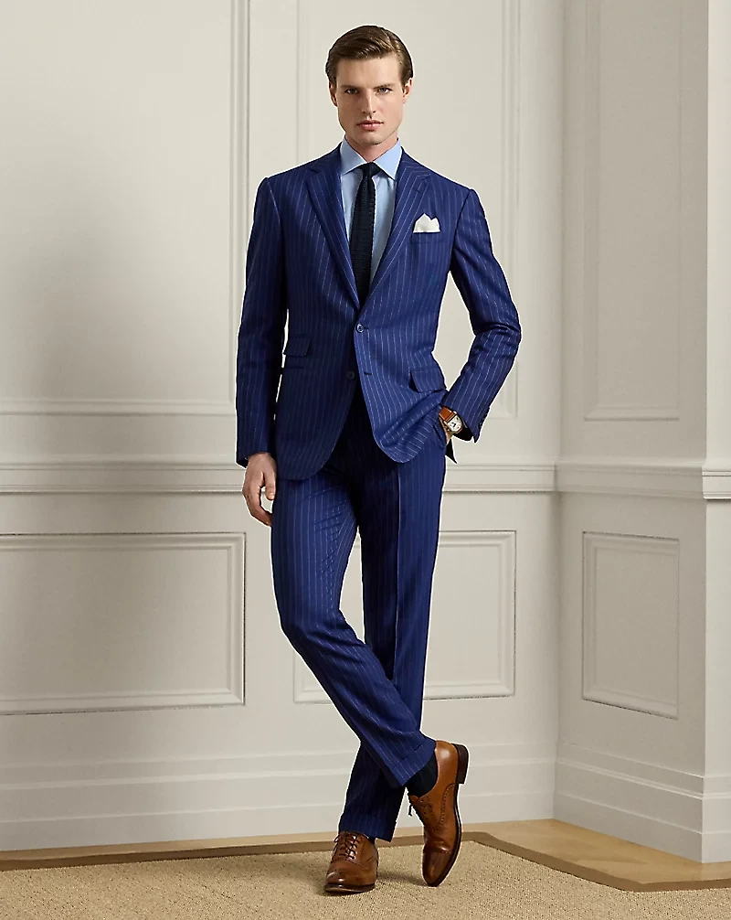 Kent Handmade Rope-Stripe Suit