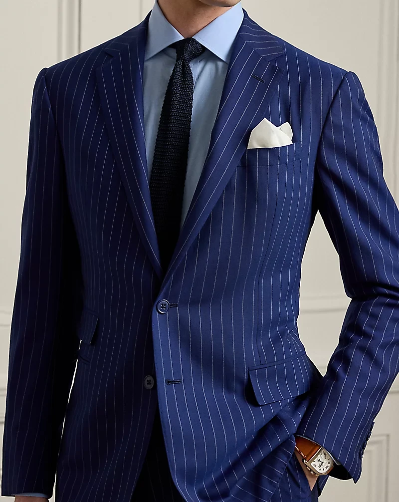 Kent Handmade Rope-Stripe Suit