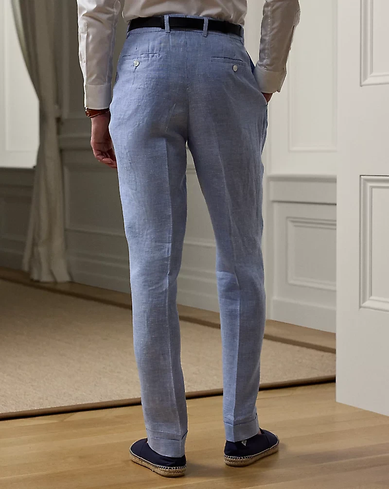 Glenn Hand-Tailored Houndstooth Trouser