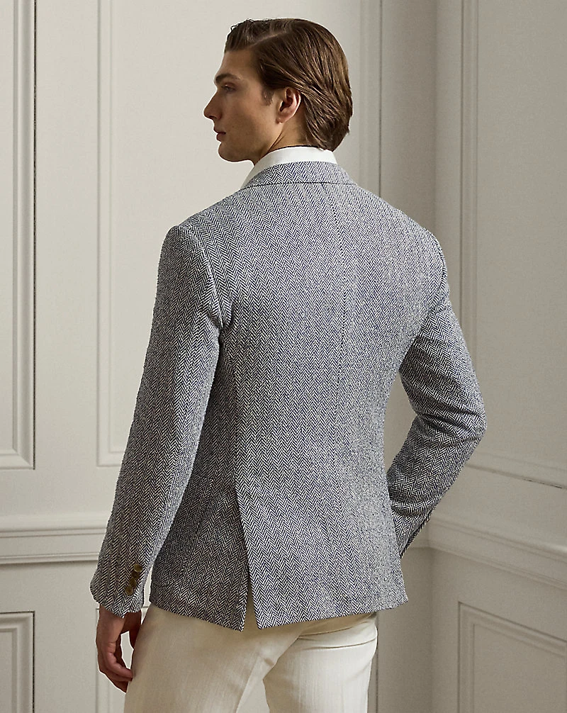 Kent Hand-Tailored Herringbone Jacket