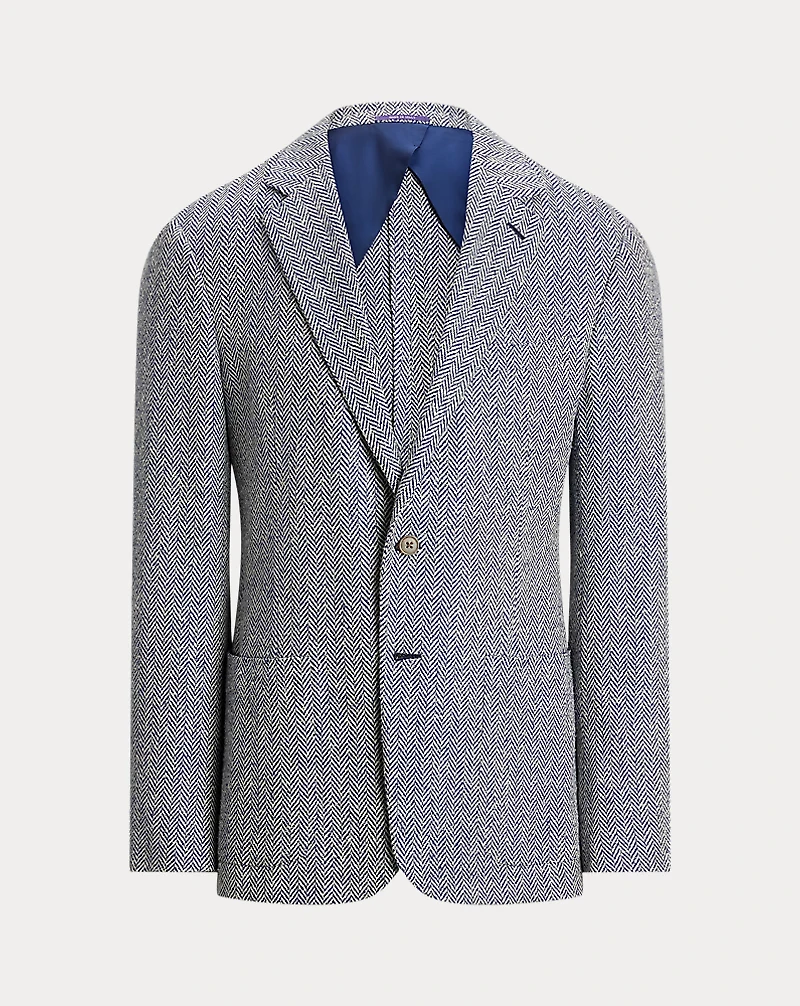 Kent Hand-Tailored Herringbone Jacket