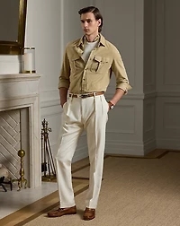 Gregory Handmade Panama-Weave Trouser