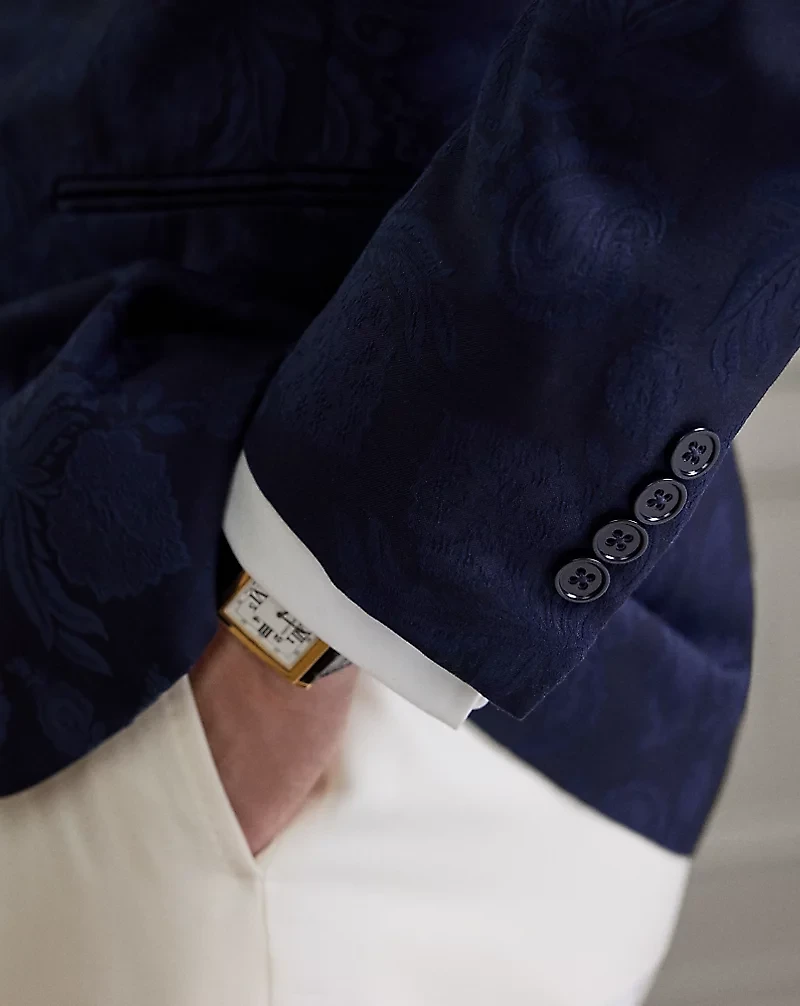 Kent Hand-Tailored Paisley Jacket