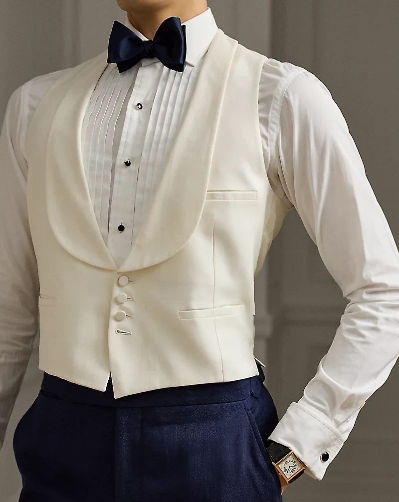 Handmade Panama-Weave Silk Vest