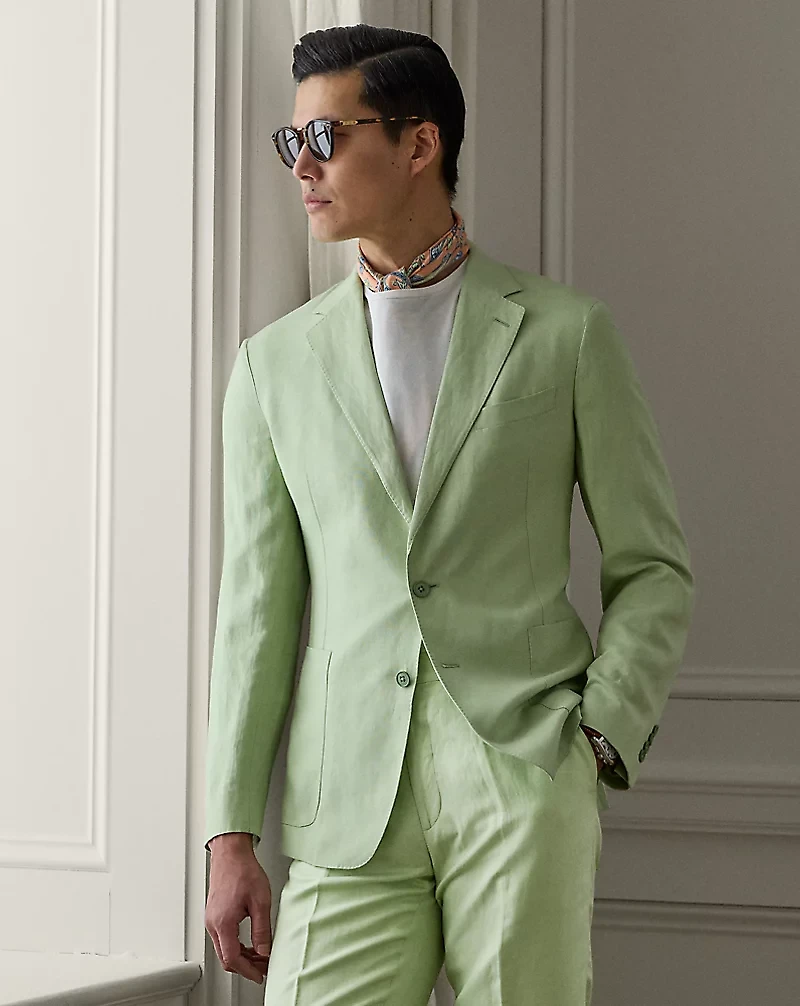Hadley Hand-Tailored Silk-Linen Jacket