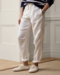 Hand-Tailored Linen Trouser
