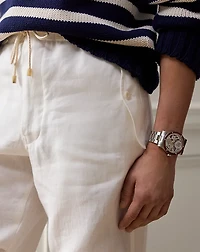 Hand-Tailored Linen Trouser