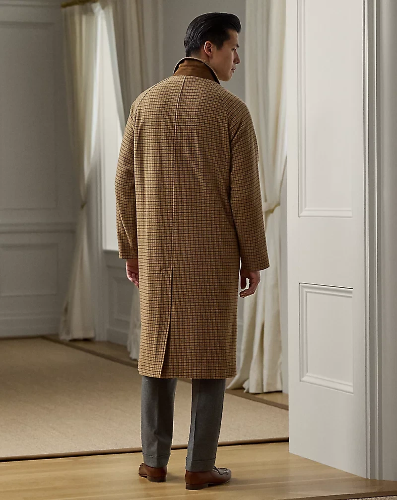 Hand-Tailored Cashmere-Wool Topcoat