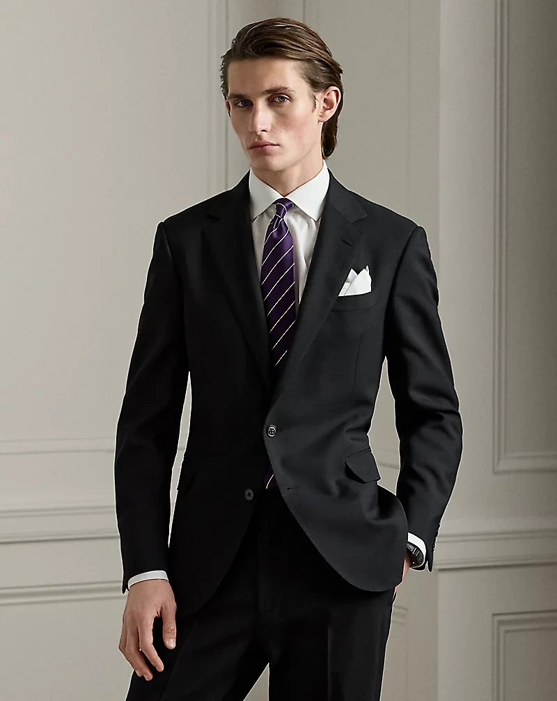 Gregory Hand-Tailored Wool Twill Suit