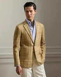 Kent Hand-Tailored Plaid Sport Coat