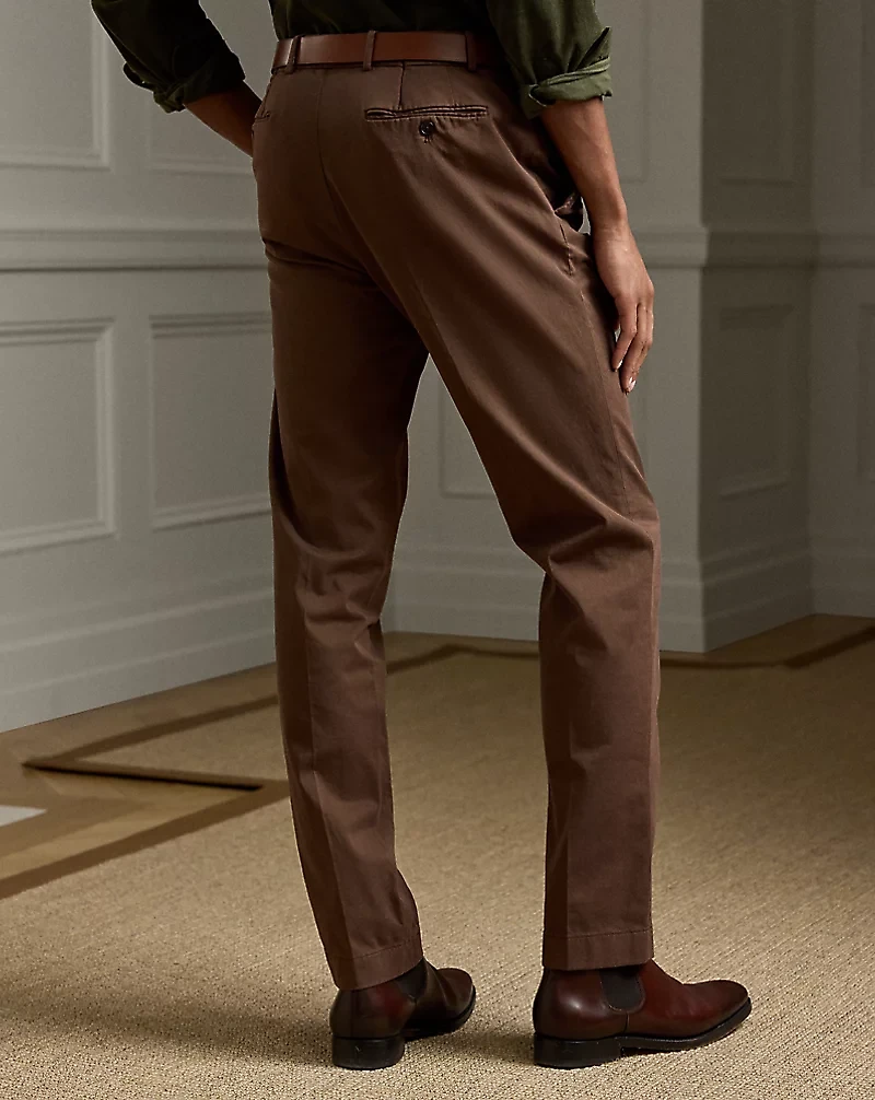 Slim Hand-Tailored Stretch Chino Trouser