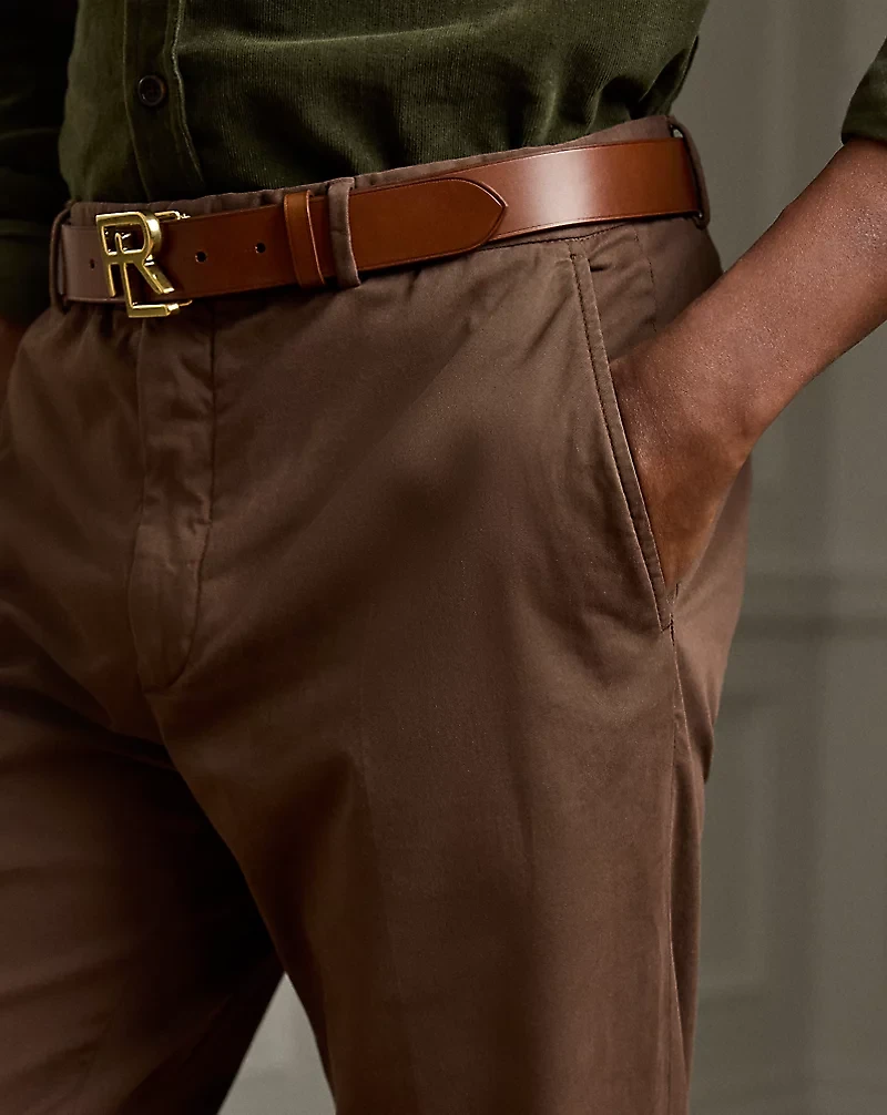 Slim Hand-Tailored Stretch Chino Trouser