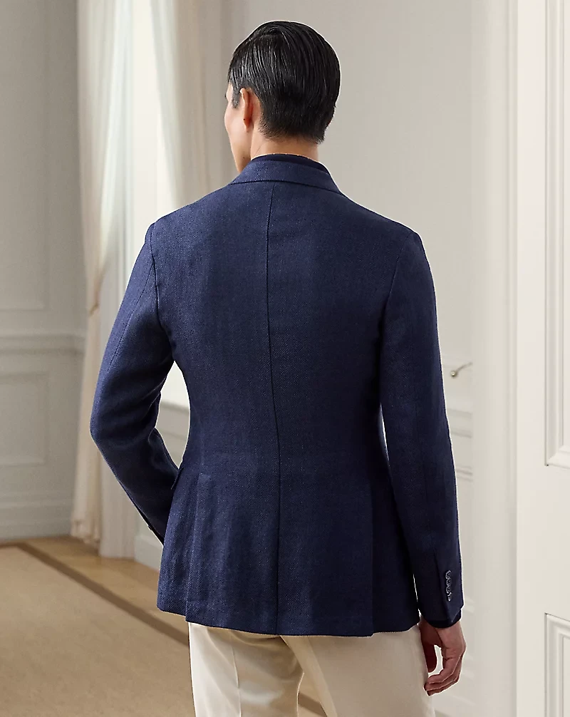 Hadley Hand-Tailored Herringbone Jacket
