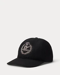 Bullion Crest Wool Ball Cap