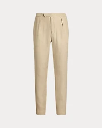 Textured Linen-Blend Trouser