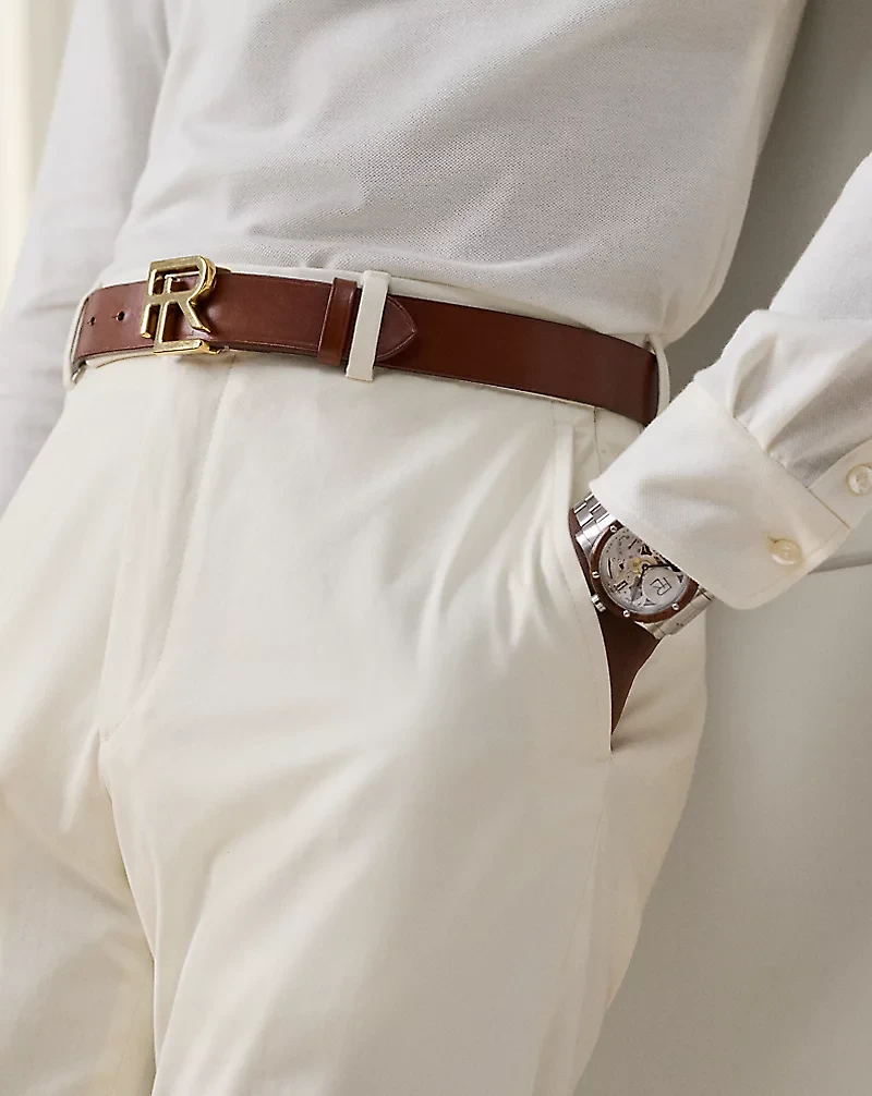 Hand-Tailored Stretch Chino Trouser