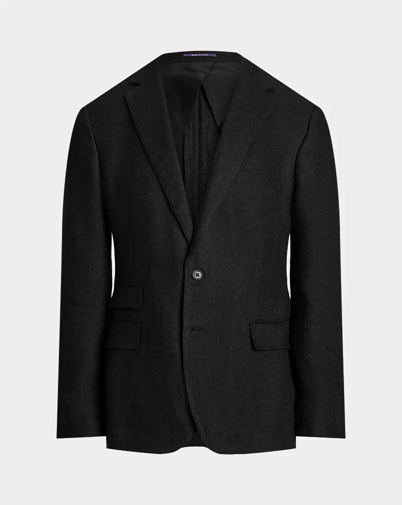 Kent Hand-Tailored Herringbone Jacket